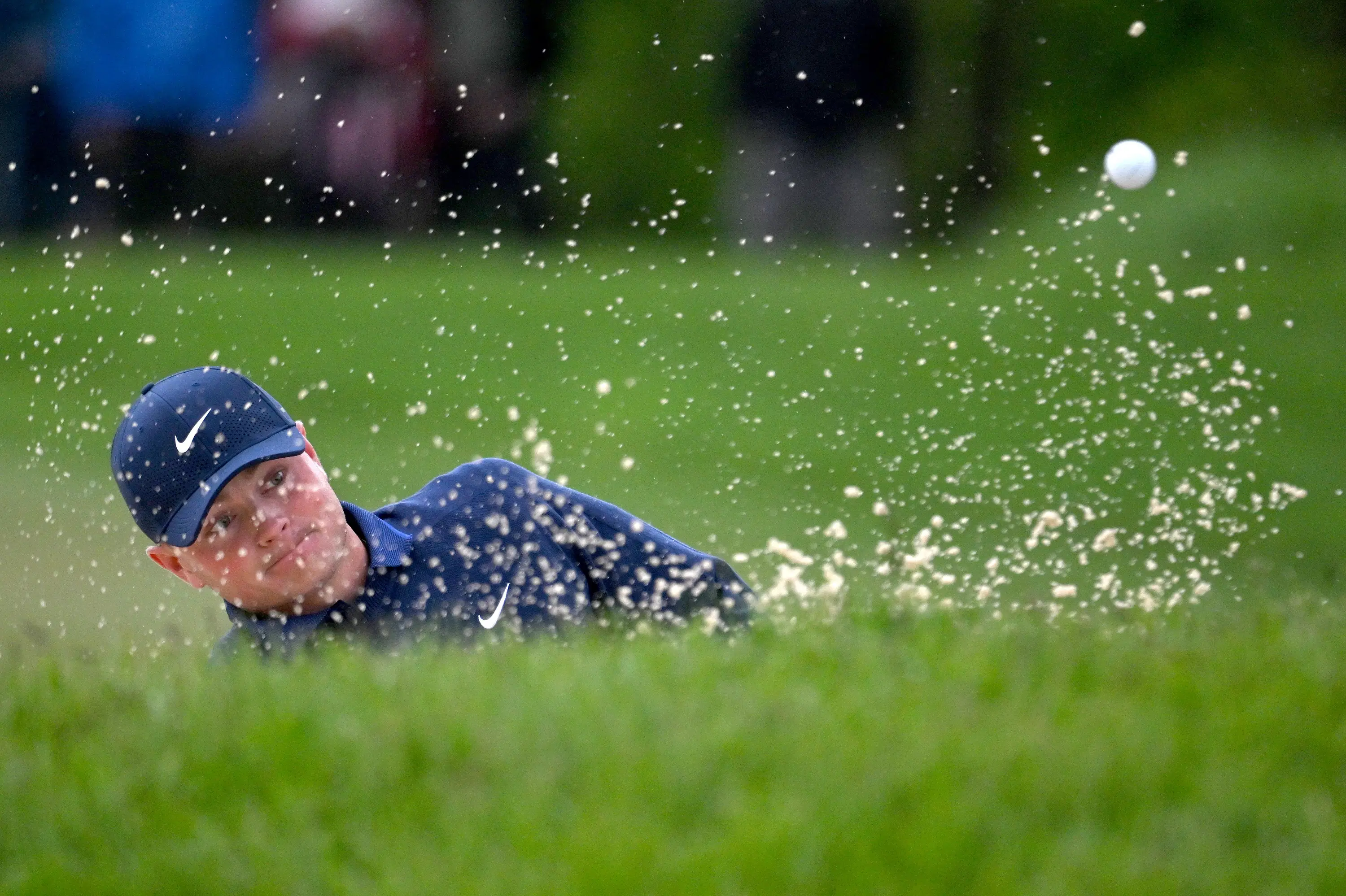 Luke Clanton during the first round of the RBC Canadian Open golf tournament - Source: Imagn